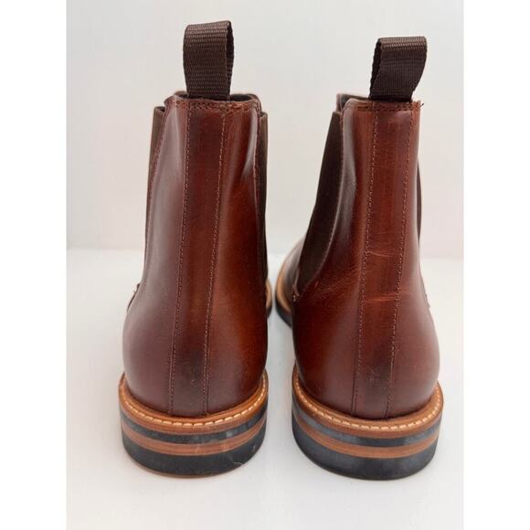 NISOLO Javier Chelsea Boot – Brandy Leather – Men’s Size 12.5 NEW in box - Picture 7 of 13